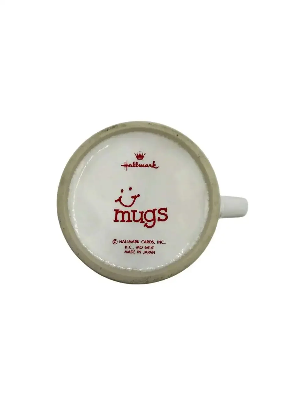 Vintage Hallmark Christmas Wreath Coffee Mug – Japan